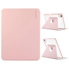 ENKAY HAT PRINCE For iPad Air 11 (2025) / (2024) Case Auto Wake / Sleep Acrylic Clear Back Leather Tablet Cover