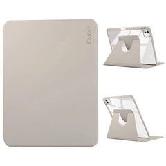 ENKAY HAT PRINCE For iPad Pro 11 (2024) Stand Case Acrylic+PU Auto Wake / Sleep Tablet Cover