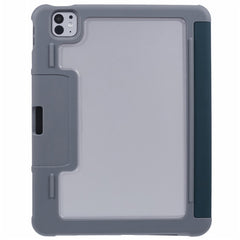 MUTURAL For iPad Pro 11 (2024) Case Smart Leather Tablet Cover with Pencil Holder Tri-Fold Stand