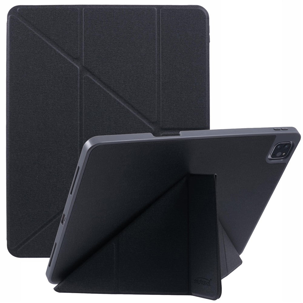 Étui en cuir intelligent avec support origami pour iPad Air 13 (2025) / (2024) / Pro 12.9 (2022) / (2021) / (2020) / (2018)