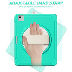 For iPad Air 13 (2025) / (2024) / Pro 12.9 (2022) / (2021) / (2020) / (2018) Case Kickstand PC+TPU+Silicone Cover with Pen Slot