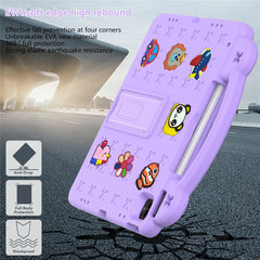 For iPad Pro 13 (2024) / Air 13 (2025) / (2024) / iPad Pro 12.9 (2022) / (2021) / (2020) / (2018) Case Kids EVA Tablet Cover