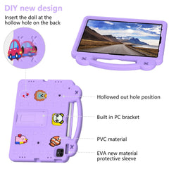 For iPad Pro 13 (2024) / Air 13 (2025) / (2024) / iPad Pro 12.9 (2022) / (2021) / (2020) / (2018) Case Kids EVA Tablet Cover