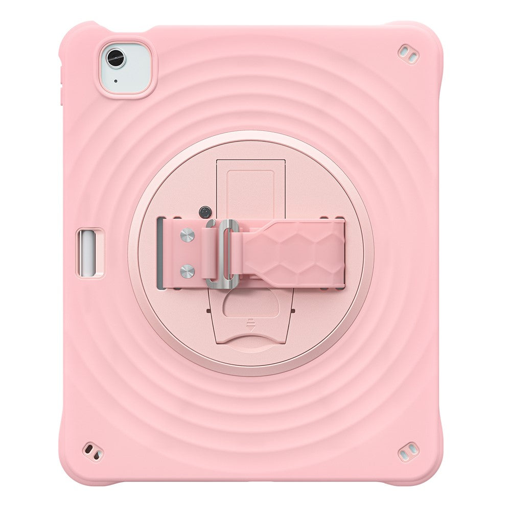 For iPad Air 13 (2025) / (2024) / Pro 12.9 (2022) / (2021) / (2020) / (2018) Case Kickstand TPU+PC+Silicone Tablet Cover