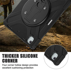 For iPad Air 13 (2025) / (2024) / Pro 12.9 (2022) / (2021) / (2020) / (2018) Case Kickstand PC+Silicone Tablet Cover