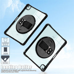 For iPad Air 13 (2025) / (2024) / Pro 12.9 (2022) / (2021) / (2020) / (2018) Case Kickstand PC+TPU+Acrylic Clear Tablet Cover