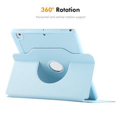 For iPad Pro 10.5-inch (2017) / iPad 10.2 (2021) / iPad 10.2 (2019) / iPad 10.2 (2020) / iPad Air 10.5 inch (2019) ENKAY HAT PRINCE Stand Case TPU+PU Auto Wake / Sleep 360 Degree Rotation Tablet Cover