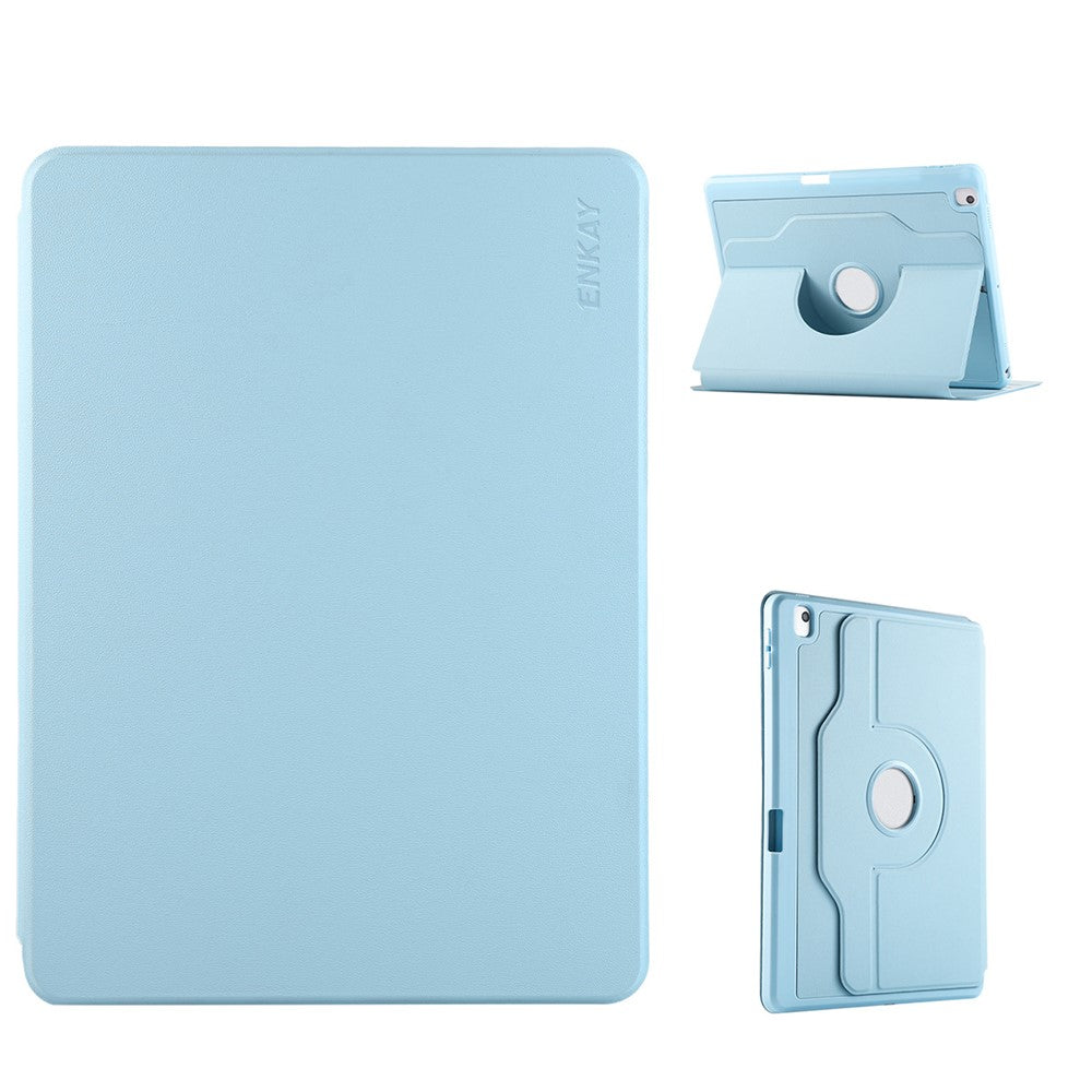 For iPad Pro 10.5-inch (2017) / iPad 10.2 (2021) / iPad 10.2 (2019) / iPad 10.2 (2020) / iPad Air 10.5 inch (2019) ENKAY HAT PRINCE Stand Case TPU+PU Auto Wake / Sleep 360 Degree Rotation Tablet Cover