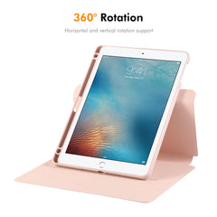 Pour iPad Air (2013) / iPad 9,7 pouces (2018) / iPad 9,7 pouces (2017) / iPad Air 2 ENKAY HAT PRINCE Étui avec support en TPU + PU, fonction veille/réveil automatique, rotation à 360 degrés, housse pour tablette 