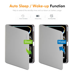 For iPad Air 11 (2025) / (2024) / Air (2022) / (2020) / Pro 11 (2022) / (2021) / (2020) / (2018) ENKAY HAT PRINCE PU Tablet Stand Case