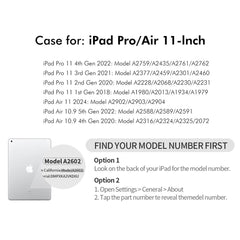 For iPad Air 11 (2025) / (2024) / Air (2022) / (2020) / Pro 11 (2022) / (2021) / (2020) / (2018) ENKAY HAT PRINCE PU Tablet Stand Case