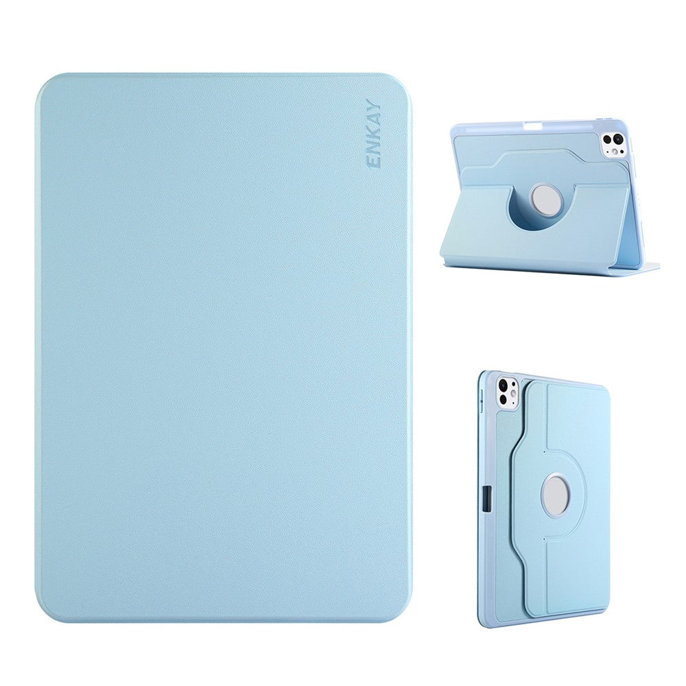 For iPad Air 11 (2025) / (2024) / Air (2022) / (2020) / Pro 11 (2022) / (2021) / (2020) / (2018) ENKAY HAT PRINCE PU Tablet Stand Case