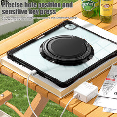 For iPad Air 13 (2025) / (2024) / Pro 12.9 (2022) / (2021) / (2020) / (2018) Case with Shoulder Strap Kickstand Tablet Cover