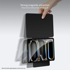 XUNDD XDD-0014 For iPad Air 11 (2024) / Air (2022) / (2020) Case PU Leather Multi-Angle Stand Smart Tablet Cover with Pen Holder