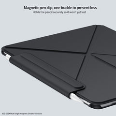 XUNDD XDD-0014 For iPad Air 11 (2024) / Air (2022) / (2020) Case PU Leather Multi-Angle Stand Smart Tablet Cover with Pen Holder