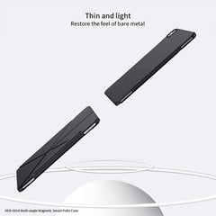 XUNDD XDD-0014 For iPad Air 11 (2024) / Air (2022) / (2020) Case PU Leather Multi-Angle Stand Smart Tablet Cover with Pen Holder