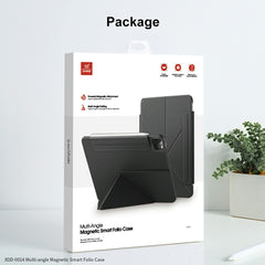XUNDD XDD-0014 For iPad Pro 11 (2024) Case PU Leather Multi-Angle Stand Smart Tablet Cover with Pen Holder