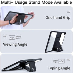 XUNDD For iPad Air 11 (2025) / (2024) / Air (2020) / Air (2022) Kickstand Tablet Case Air Cushion Protective Cover Shockproof TPU Case