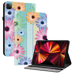 Leather Case For iPad Air 13 (2025)  /  (2024)  /  Pro 12.9 (2022)  /  (2021)  /  (2020) Pattern Printed Tablet Cover with Card Slots