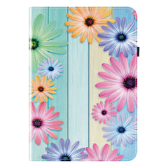 Leather Case For iPad Air 13 (2025)  /  (2024)  /  Pro 12.9 (2022)  /  (2021)  /  (2020) Pattern Printed Tablet Cover with Card Slots