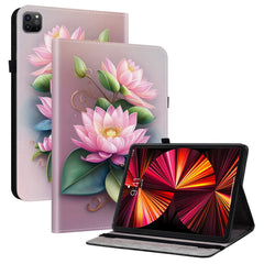 Leather Case For iPad Air 13 (2025)  /  (2024)  /  Pro 12.9 (2022)  /  (2021)  /  (2020) Pattern Printed Tablet Cover with Card Slots