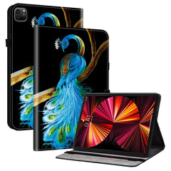 Leather Case For iPad Air 13 (2025)  /  (2024)  /  Pro 12.9 (2022)  /  (2021)  /  (2020) Pattern Printed Tablet Cover with Card Slots
