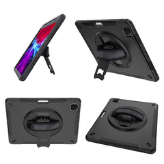 Kickstand Case for iPad Air 13 (2025) / (2024) / Pro 12.9 (2022) / (2021) / (2020) / (2018) PC + TPU Tablet Cover with PET Film / Strap