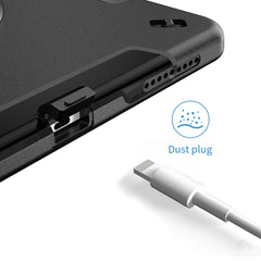 Kickstand Case for iPad Air 13 (2025) / (2024) / Pro 12.9 (2022) / (2021) / (2020) / (2018) PC + TPU Tablet Cover with PET Film / Strap