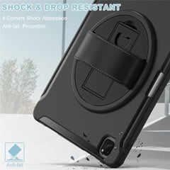 Tablet Case For iPad Air 13 (2025) / (2024) / Pro 12.9 (2022) / (2021) / (2020) Rotary Kickstand Cover with Pen Slot / PET Screen Protector