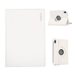 For iPad mini (2024) / iPad mini (2021) Tablet Case ENKAY HAT PRINCE Litchi Texture PU Leather Cover Stand