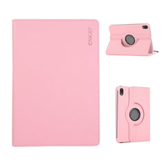 For iPad mini (2024) / iPad mini (2021) Tablet Case ENKAY HAT PRINCE Litchi Texture PU Leather Cover Stand