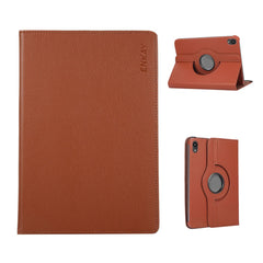 For iPad mini (2024) / iPad mini (2021) Tablet Case ENKAY HAT PRINCE Litchi Texture PU Leather Cover Stand