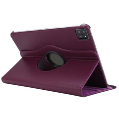 For iPad Pro 11 (2024) Tablet Case ENKAY HAT PRINCE Litchi Texture PU Leather Cover Stand