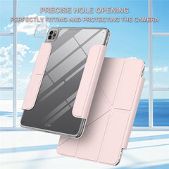 Tablet Case For iPad Pro 12.9 (2022)  /  (2021)  /  (2020) Stand Magnetic Detachable PU Leather Cover with Auto Wake  /  Sleep