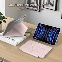 Tablet Case For iPad Pro 12.9 (2022)  /  (2021)  /  (2020) Stand Magnetic Detachable PU Leather Cover with Auto Wake  /  Sleep