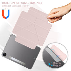 Tablet Case For iPad Pro 12.9 (2022)  /  (2021)  /  (2020) Stand Magnetic Detachable PU Leather Cover with Auto Wake  /  Sleep