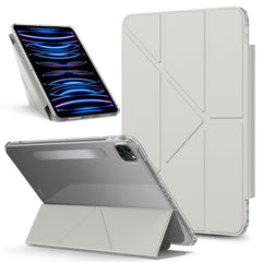 Tablet Case For iPad Pro 12.9 (2022)  /  (2021)  /  (2020) Stand Magnetic Detachable PU Leather Cover with Auto Wake  /  Sleep