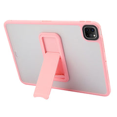 For iPad Pro 12.9 (2022) / (2021) / (2020) / (2018) Case with Kickstand TPU + PC Skin-Touch Tablet Cover