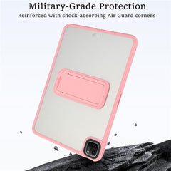 For iPad Pro 12.9 (2022) / (2021) / (2020) / (2018) Case with Kickstand TPU + PC Skin-Touch Tablet Cover