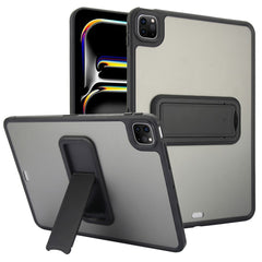 For iPad Pro 12.9 (2022) / (2021) / (2020) / (2018) Case with Kickstand TPU + PC Skin-Touch Tablet Cover