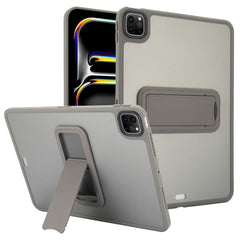 For iPad Pro 12.9 (2022) / (2021) / (2020) / (2018) Case with Kickstand TPU + PC Skin-Touch Tablet Cover