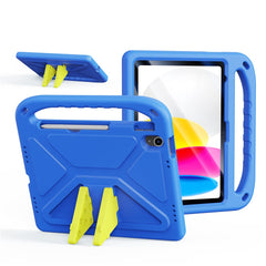 Für iPad (2025) / iPad 10.9 (2022) Tablet-Hülle mit Ständer DUX DUCIS Puff Series EVA Kids Stoßfeste Abdeckung 