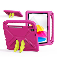 Für iPad (2025) / iPad 10.9 (2022) Tablet-Hülle mit Ständer DUX DUCIS Puff Series EVA Kids Stoßfeste Abdeckung 