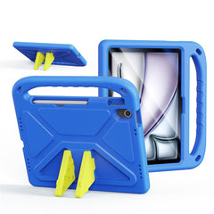 For iPad Air 11 (2025) / iPad Air 11 (2024) / Pro 11 (2024) Tablet Case with Kickstand DUX DUCIS Puff Series EVA Kids Shockproof Cover