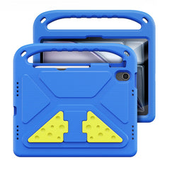 For iPad Air 11 (2025) / iPad Air 11 (2024) / Pro 11 (2024) Tablet Case with Kickstand DUX DUCIS Puff Series EVA Kids Shockproof Cover