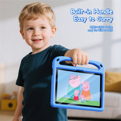 For iPad Air 11 (2025) / iPad Air 11 (2024) / Pro 11 (2024) Tablet Case with Kickstand DUX DUCIS Puff Series EVA Kids Shockproof Cover