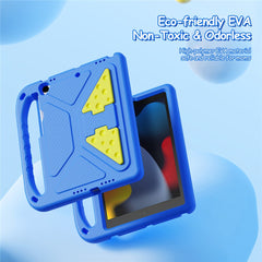 For iPad 10.2 (2020) / iPad 10.2 (2019) / iPad 10.2 (2021) Tablet Case with Kickstand DUX DUCIS Puff Series EVA Kids Shockproof Cover
