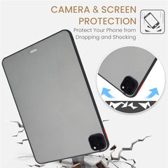 Tablet Case For iPad Pro 12.9 (2022)  /  (2021)  /  (2020)  /  (2018) Skin Touch Matte Acrylic TPU Shockproof Cover