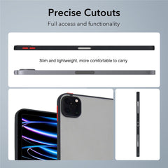 Tablet Case For iPad Pro 12.9 (2022)  /  (2021)  /  (2020)  /  (2018) Skin Touch Matte Acrylic TPU Shockproof Cover