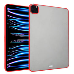 Tablet Case For iPad Pro 12.9 (2022)  /  (2021)  /  (2020)  /  (2018) Skin Touch Matte Acrylic TPU Shockproof Cover